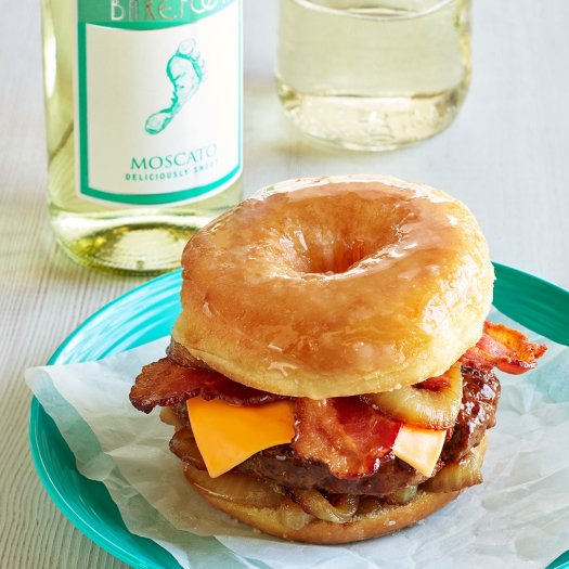 barefoot donut burger