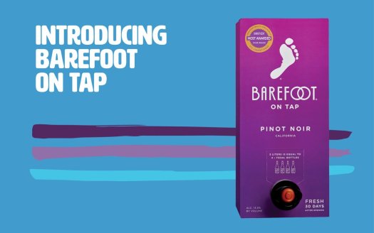 barefoot on tap