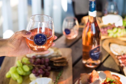 pernod rose in the sun