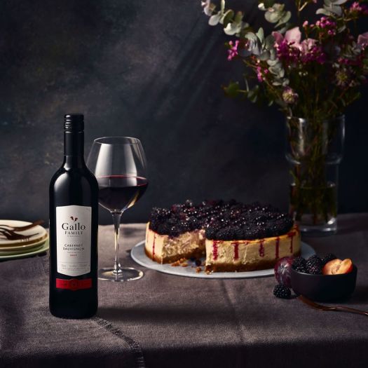 gallo cab cheesecake